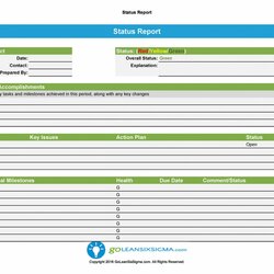 Out Of This World Project Status Report Templates Word Excel Weekly Staff Template