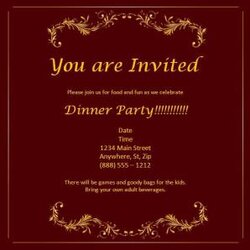 The Highest Quality Free Party Invitation Templates Word Excel Formats Template