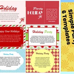 Marvelous Simple Party Invitation Word Templates Free Download Template