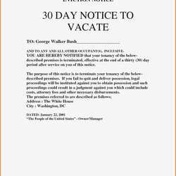 The Highest Standard Eviction Letter Template Examples Collection Notice Tenant Example Sample Excel Letters