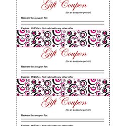 Perfect Free Coupon Templates Find