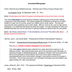 Brilliant Annotated Bibliography Outline Example Research Template Journal Examples Sample Generator Format