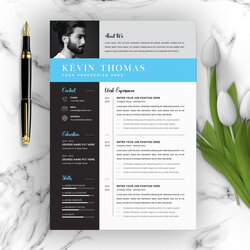 Superb Word Resume Template Pages Creative Cover Letter Templates Curriculum Modern Ms