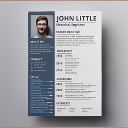 Very Good Free Resume Template For Pages Templates Examples Mac