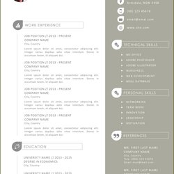Spiffing Free Resume Template For Pages Templates Examples Mac
