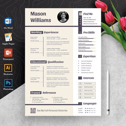Superior Free Resume Templates For Pages