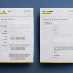 Swell Page Free Resume Template Vitae