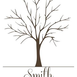 Eminent Printable Simple Fingerprint Tree Art Fingerprints