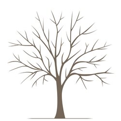 Family Thumbprint Tree Template Fingerprint