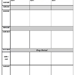 Blank Lesson Plan Template By Keeping Up With Miss Original