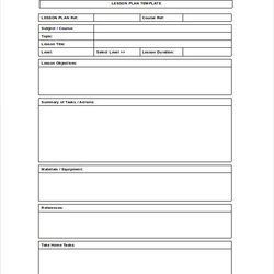 Worthy Blank Lesson Plan Template Business Word Format Templates Printable Google Session Excel Plans Ms
