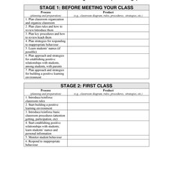Sublime Classroom Management Plan Templates Examples Kb