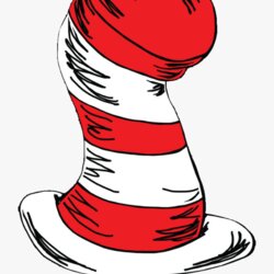 High Quality Dr Seuss Hat Template Printable Word Searches Vector