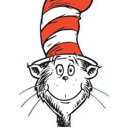 Free Printable Dr Seuss Hat Template Party Sombrero Faeries The Cat In