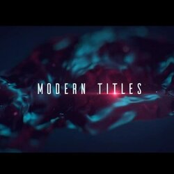 How To Use After Effects Templates Shack Design Modern Titles Title Template