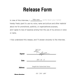Great Photo Release Form Business Mentor Template Should Why