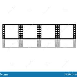 Marvelous Blank Film Strip Stock Illustration Of Camera Photography Square Entertainment Preview