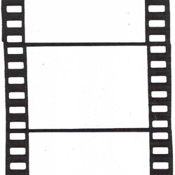 Blank Film Strip Template Best Filmstrip Clip
