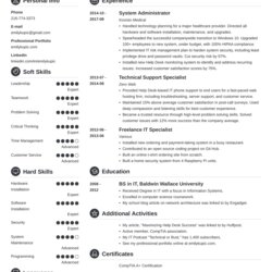 Tech Resume Examples Template Full Guide Technical Example Crisp
