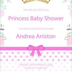 Preeminent Free Editable Baby Shower Invitation Card Templates Template