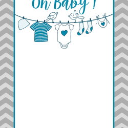 Admirable Free Printable Baby Shower Invitations Templates Invitation Template Birthday Cards Invites Print
