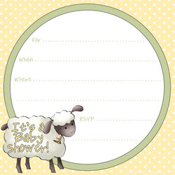 Sublime Free Printable Baby Shower Invitations Party Kits Invitation Templates Template Borders Invite Sheep