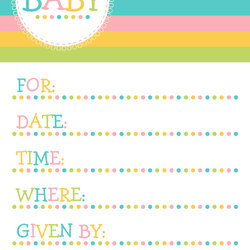 Free Printable Baby Shower Invitations Cupcake Templates Cards Invitation Template Invite Size Information