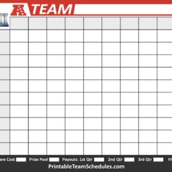 Excellent Super Bowl Squares Learn How They Work Before Your Company Annual Pool