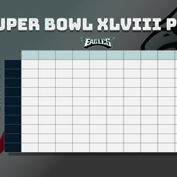 Cool Free Football Pool Template Excel Super Bowl
