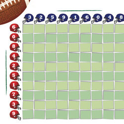 Legit Free Printable Super Bowl Squares Grid For Your Pool Football Template Game Games Superbowl Party