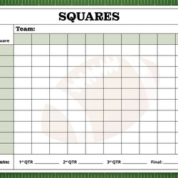 Super Printable Bowl Pool Template Form Squares Free Google Docs Io