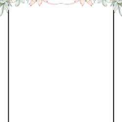 High Quality Printable Blank Wedding Invitation Template Free Templates Blue Floral