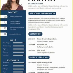 Sublime Free Printable Professional Resume Templates Of Template Word Documents