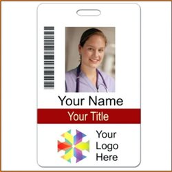 Sterling Avery Vertical Name Badge Template
