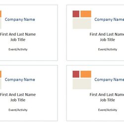 Excellent Avery Name Badge Template Badges Haven Compatible