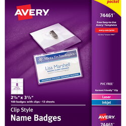 Magnificent Avery Name Badge Template Org Master Of Documents Badges Inserts