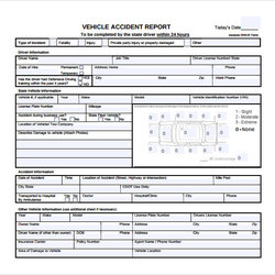 Perfect Free Sample Accident Report Templates In Ms Word Pages Template Vehicle Investigation Business