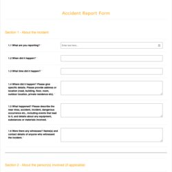 Legit Accident Report Form Template Electronic Forms By Ltd Test Below Use At