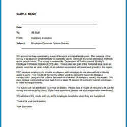 Magnificent Sample Business Memo Template Format Example