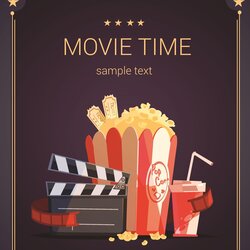 Fine Free Movie Poster Templates Designs Template