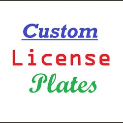 Peerless License Plate Template Vector At Free Download Vehicle