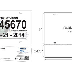 The Highest Quality Temporary License Plate Template Paper Texas Size Templates Info Vector