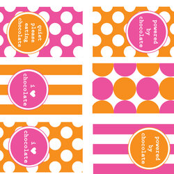 Eminent Free Candy Wrapper Printable Template New Bar Wrappers Templates