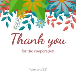 Swell Thank You Card Online Template An Invitation Minimal Simple Maker