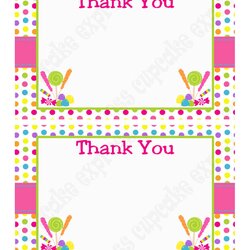 Super Thank You Card Template Printable For Free Templates