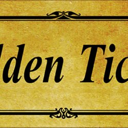 Cool Golden Ticket Templates Word Excel Template Blank