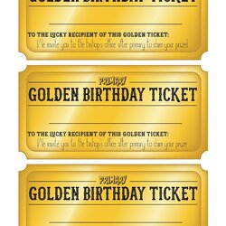 Spiffing Printable Golden Ticket Template Templates