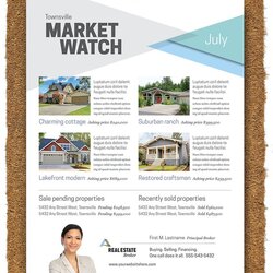 Worthy Realtor Flyer Template By Flyers Marketing Estate Real