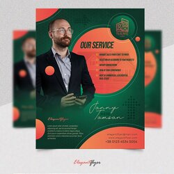 Sublime Green Professional Realtor Flyer Premium Template By