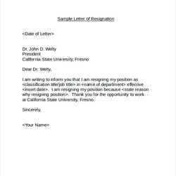 Outstanding Smart Tips About Resignation Letter Word Format Free Download Career Sample
